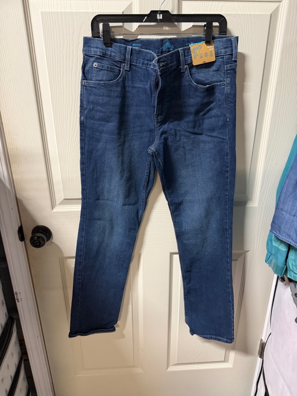 The Children's Place Men's Slim Straight Dark Blue Jeans